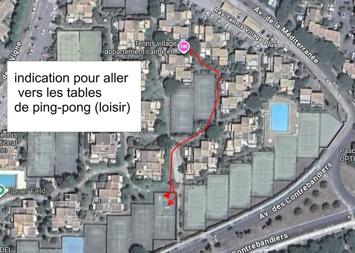 Tennis Village Calme Et Confort * 아그